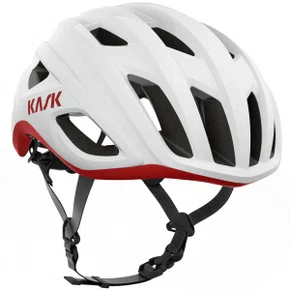 Capacete de Ciclismo Kask Mojito 3 WG11 Branco e Vermelho