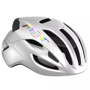 Capacete de Ciclismo Met Rivale Mips Branco Capacete de Ciclismo Met Rivale Mips Branco