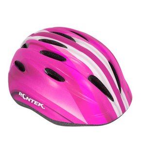 Capacete de Ciclismo Rontek RT-06 Led Infantil Rosa Capacete de Ciclismo Rontek RT-06 Led Infantil Rosa