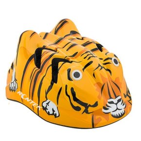 Capacete de Ciclismo Rontek Tigre Infantil Laranja Capacete de Ciclismo Rontek Tigre Infantil Laranja