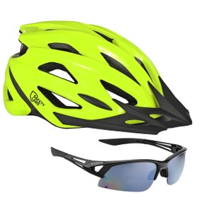 Capacete de Ciclismo Safety Labs Piste + Óculos de Ciclismo Atrio Attack Capacete de Ciclismo Safety Labs Piste + Óculos de Ciclismo Atrio Attack