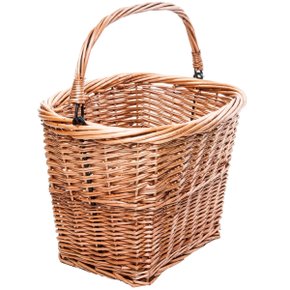 Cesta de Bicicleta Mitsu Vime Retrô com Suporte de Guidão Cesta de Bicicleta Mitsu Vime Retrô com Suporte de Guidão