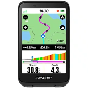 Ciclocomputador com GPS Igpsport Binavi Touch Screen