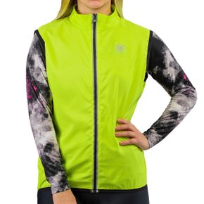Colete de Ciclismo Corta Vento Free Force Classic Feminino Verde Colete de Ciclismo Corta Vento Free Force Classic Feminino Verde