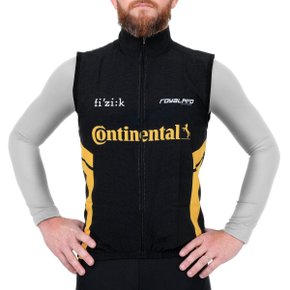 Colete de Ciclismo Corta Vento Marcio May Continental Preto Colete de Ciclismo Corta Vento Marcio May Continental Preto