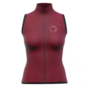 Colete de Ciclismo Corta Vento Marcio May New Race Feminino Vermelho Colete de Ciclismo Corta Vento Marcio May New Race Feminino Vermelho