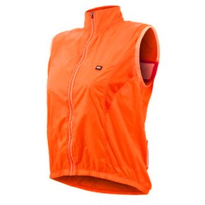 Colete de Ciclismo Corta Vento Marcio May Pro Laranja Feminino Colete de Ciclismo Corta Vento Marcio May Pro Laranja Feminino