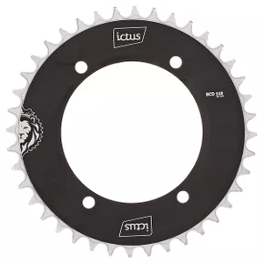 Coroa de Bicicleta Ictus Aero Padrão Shimano GRX 42