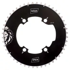 Coroa de Bicicleta Ictus Aero Sram Rival BCD 107 52T