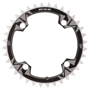 Coroa de Bicicleta Ictus Padrão Shimano Sram 104 BCD 36 Coroa de Bicicleta Ictus Padrão Shimano Sram 104 BCD 36