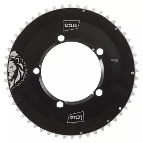 Coroa de Bicicleta Ictus Aero Shimano Sram BCD 100 54T