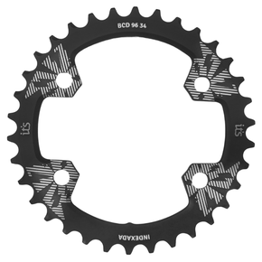 Coroa de Bicicleta Ictus Deore 96 BCD Assimétrica Index 34T Coroa de Bicicleta Ictus Deore 96 BCD Assimétrica Index 34T