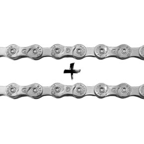 Kit Corrente de Bicicleta Rontek Padrão Shimano HG54 10 vel 2 Unidades Kit Corrente de Bicicleta Rontek Padrão Shimano HG54 10 vel 2 Unidades
