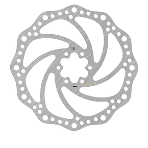 Disco Freio de Bicicleta Rontek 180mm 6F Disco Freio de Bicicleta Rontek 180mm 6F