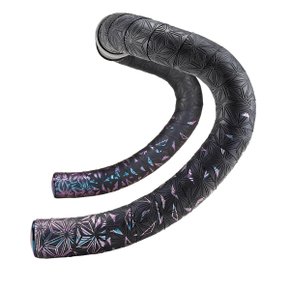 Fita Guidão de Bicicleta Supacaz Super Sticky Kush Star Fade Oil Slick Fita Guidão de Bicicleta Supacaz Super Sticky Kush Star Fade Oil Slick