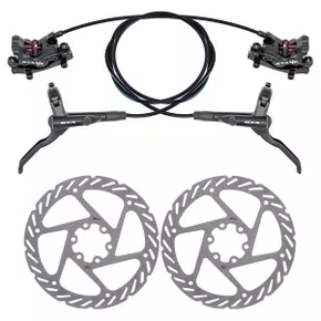 Freio Disco Hidráulico 4X Piston D+T  C/ Rotor box Freio Disco Hidráulico 4X Piston D+T  C/ Rotor box