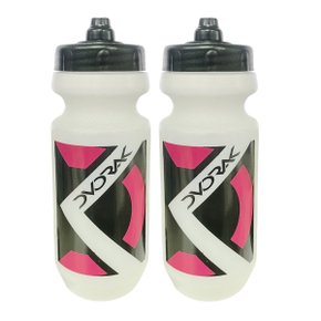 Kit Garrafa de Ciclismo Dvorak Rosa 500ml 2 unidades Kit Garrafa de Ciclismo Dvorak Rosa 500ml 2 unidades
