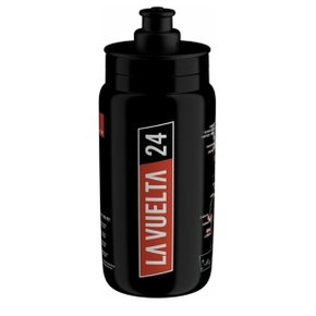 Garrafa de Ciclismo Elite Fly La Vuelta Black 550ml