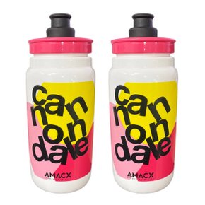 Garrafa de Ciclismo Elite Fly Team Ef Pro Cycling 550ml 2 Unidades