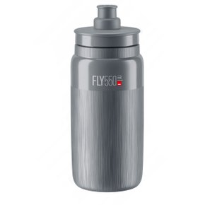 Garrafa de Ciclismo Elite Fly Tex Cinza 550ml