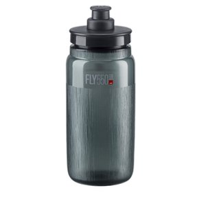 Garrafa de Ciclismo Elite Fly Tex Cinza 550ml