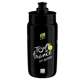 Garrafa de Ciclismo Elite Fly Tour de France Preto 550ml