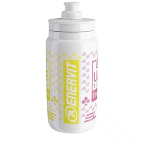 Garrafa de Ciclismo Elite Fly UAE Team Emirates 550ml Branca Garrafa de Ciclismo Elite Fly UAE Team Emirates 550ml Branca