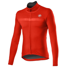 Jaqueta de Ciclismo Castelli Goccia Laranja
