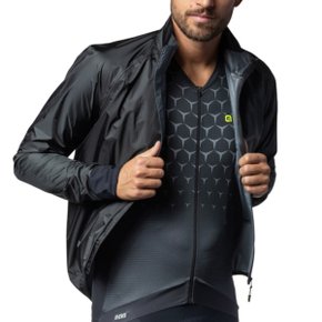 Jaqueta de Ciclismo Corta Vento ALÉ Elements Performance Preta