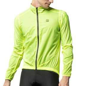 Jaqueta de Ciclismo Corta Vento ALÉ Ligth Pack Amarela