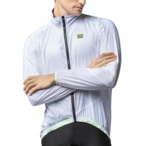 Jaqueta de Ciclismo Corta Vento ALÉ Ligth Pack Branca