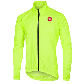 Jaqueta de Ciclismo Corta Vento Castelli Squadra Amarela Jaqueta de Ciclismo Corta Vento Castelli Squadra Amarela