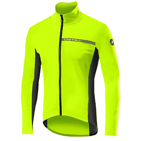 【Castelli】UCI World Teamサイクルジャケット Jaqueta de Ciclismo Corta Vento Castelli Squadra Stretch Amarela