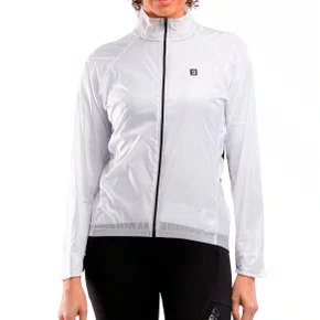 Jaqueta de Ciclismo Corta Vento Furbo Pocket Feminina Branca Jaqueta de Ciclismo Corta Vento Furbo Pocket Feminina Branca