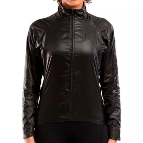 Jaqueta de Ciclismo Corta Vento Furbo Pocket Feminina Preta Jaqueta de Ciclismo Corta Vento Furbo Pocket Feminina Preta