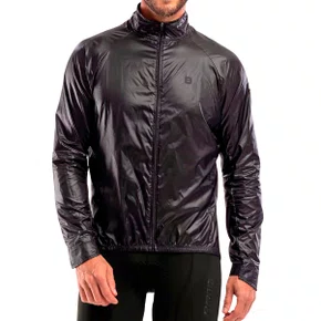 Jaqueta de Ciclismo Corta Vento Furbo Pocket Preta Jaqueta de Ciclismo Corta Vento Furbo Pocket Preta