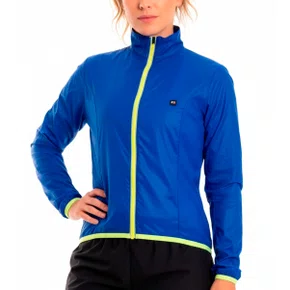 Jaqueta de Ciclismo Corta Vento Marcio May Pro Feminina Azul
