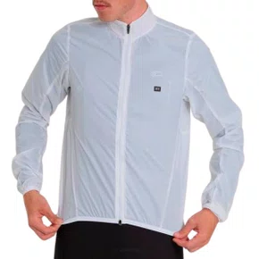 Jaqueta de Ciclismo Corta Vento Marcio May Pro II Branca Jaqueta de Ciclismo Corta Vento Marcio May Pro II Branca