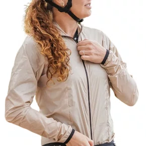 Jaqueta de Ciclismo Corta Vento Marcio May Pro Feminina Nude Jaqueta de Ciclismo Corta Vento Marcio May Pro Feminina Nude