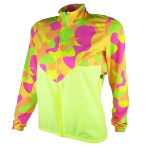 Jaqueta de Ciclismo Corta Vento Marcio May Race Amarela Feminina Jaqueta de Ciclismo Corta Vento Marcio May Race Amarela Feminina