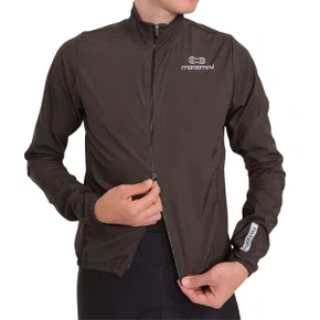 Jaqueta de Ciclismo Corta Vento Marcio May Sport Marrom Jaqueta de Ciclismo Corta Vento Marcio May Sport Marrom