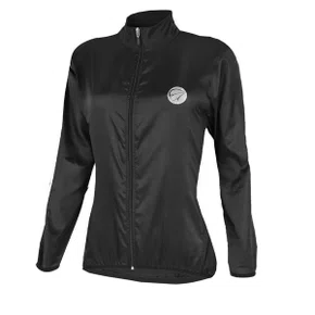 Jaqueta de Ciclismo Corta Vento Mauro Ribeiro Black Speed Feminina Preta Jaqueta de Ciclismo Corta Vento Mauro Ribeiro Black Speed Feminina Preta