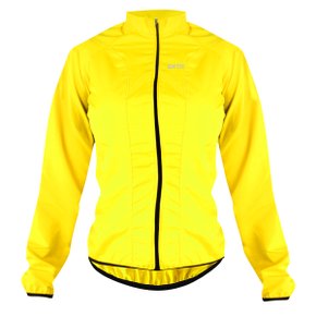 Jaqueta de Ciclismo Corta Vento SportXtreme Comfort Feminina Amarela Jaqueta de Ciclismo Corta Vento SportXtreme Comfort Feminina Amarela
