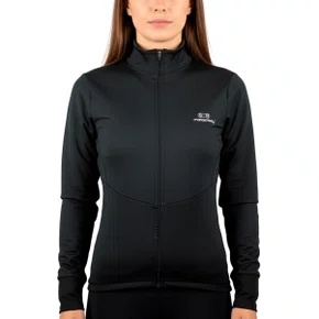 Jaqueta de Ciclismo Marcio May Comfort Peluciada Feminina Preta