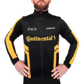 Jaqueta de Ciclismo Inverno Marcio May Continental Preta Jaqueta de Ciclismo Inverno Marcio May Continental Preta