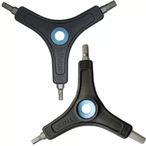 Kit Chave Tacx Torx Tipo T20, T25 e T30 + Chave Allen 4, 5 e 6 mm Kit Chave Tacx Torx Tipo T20, T25 e T30 + Chave Allen 4, 5 e 6 mm