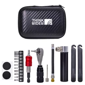 Kit Ferramenta de Bicicleta ThinkRider Catraca com Bombra e Espátula