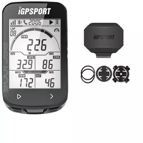 Kit Ciclocomputador com GPS Igpsport BSC100S + Sensor de Velocidade