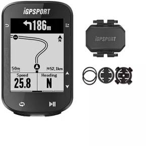 Kit Ciclocomputador com GPS Igpsport BSC200 + Sensor de Cadência