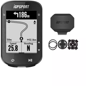Kit Ciclocomputador com GPS Igpsport BSC200 + Sensor de Velocidade